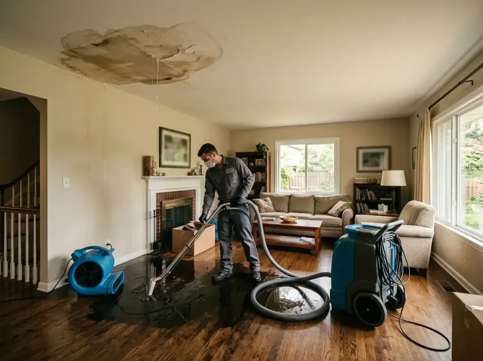 attic-pipe-burst-ceiling-drip-008 — frequently asked questions, Water Damage Restoration & Carpet Care in Lakeland Village,…